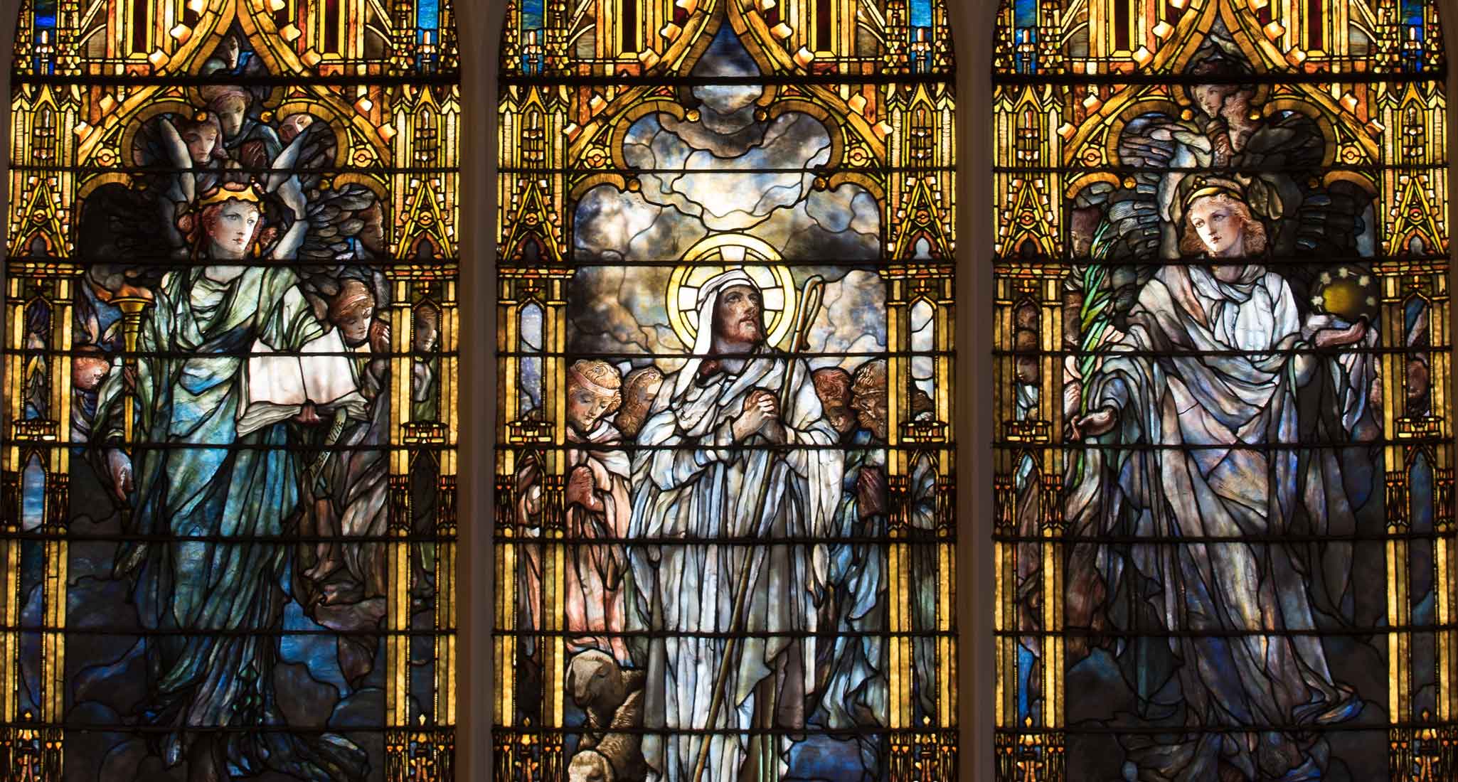 Tiffany Good Shepherd Window